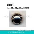 (#B3751) 2 pieces combined button for lady suit jacket